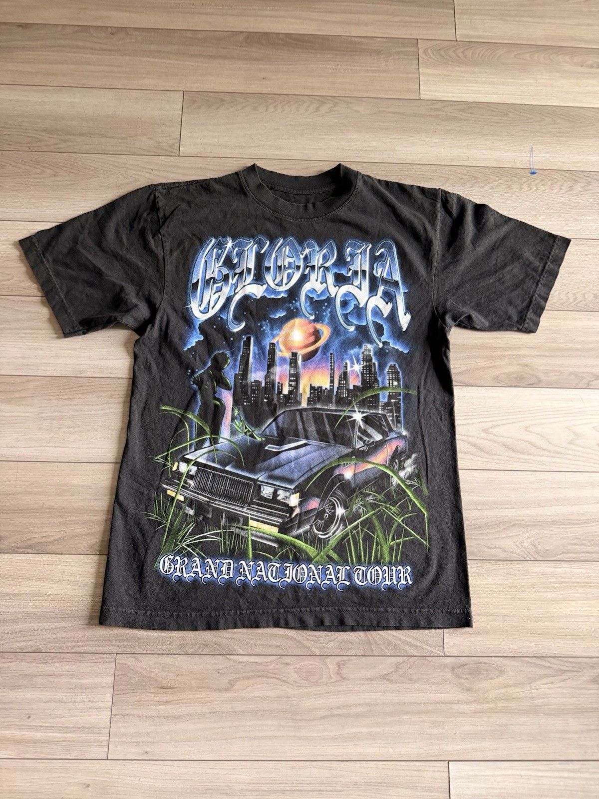 Grand National Tour 2025 Gloria T Shirt Kendrick Lamar SZA Official Merch Medium