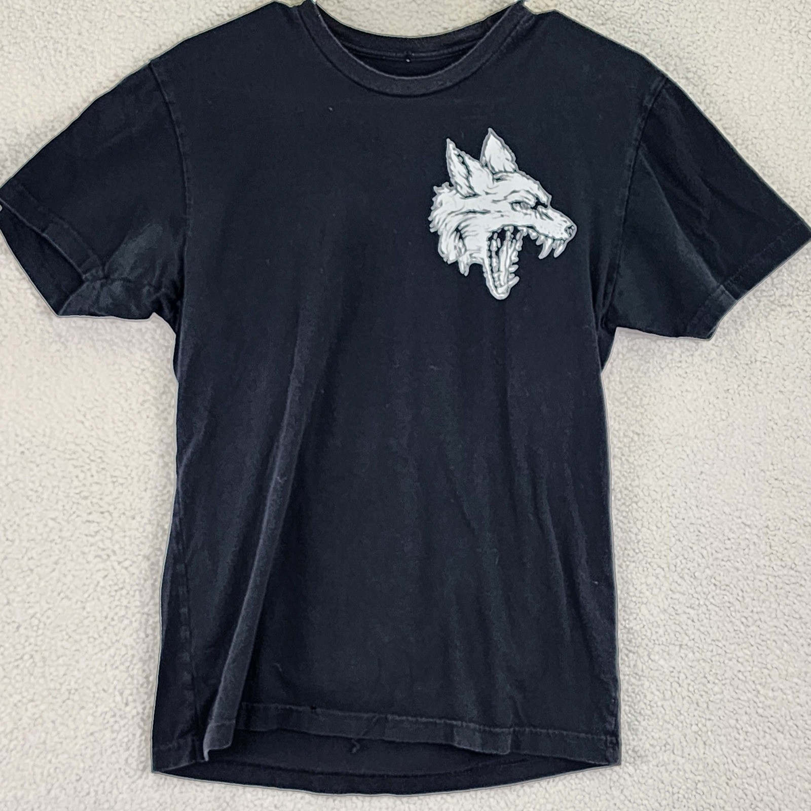 Ink Addict Tattoo Lifestyle Brand Mens Black Short Sleeve Graphic T Shirt Size S