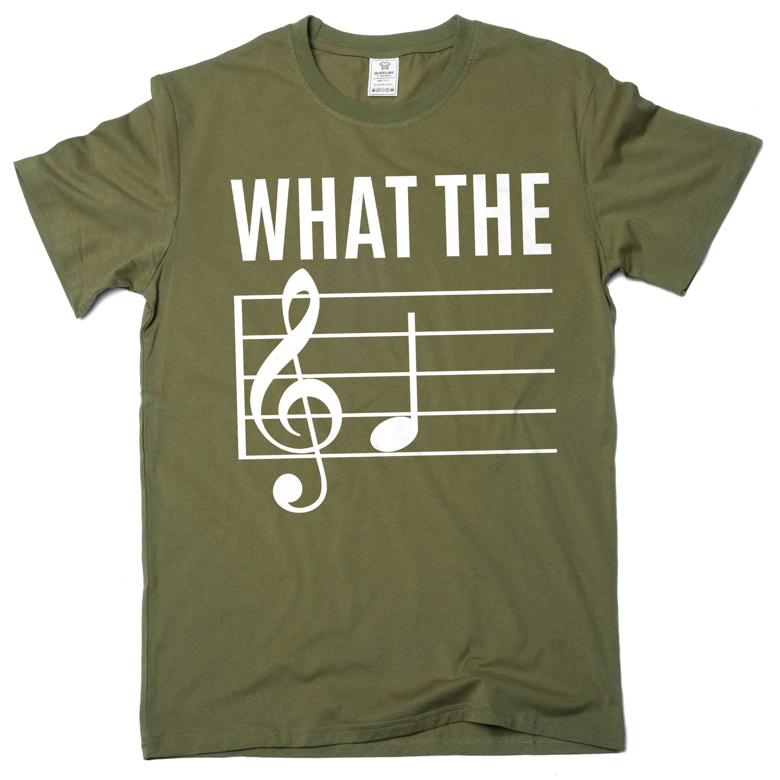 WHAT THE F Funny Musical Note T-shirt Musician Music Piano shirt Birthday gift