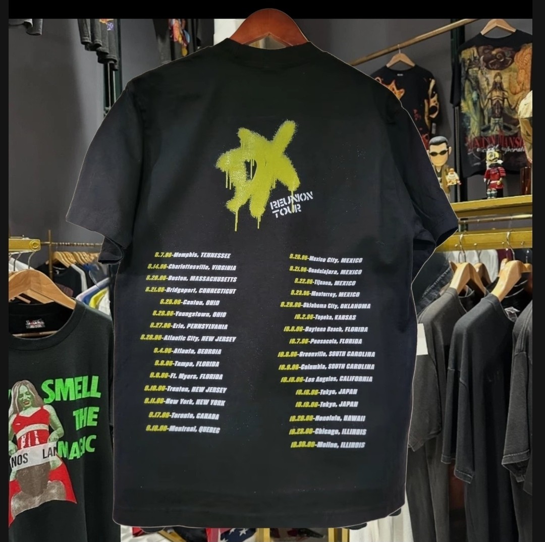 DX REUNION TOUR ON A SHAKA HEAVYWEIGHT GARMET SHIRT “MODERN”