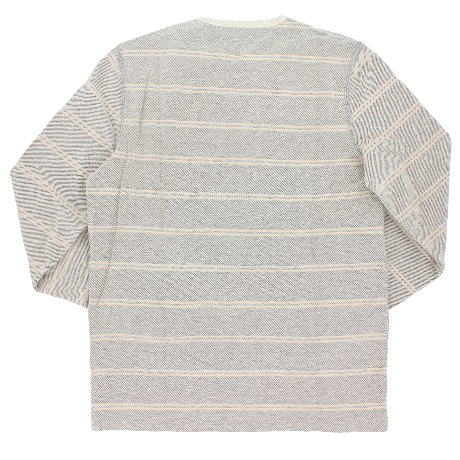 Taylor Stitch Men’s Long Sleeve Shirt Morgan Crew Neck Relaxed Silhouette $98