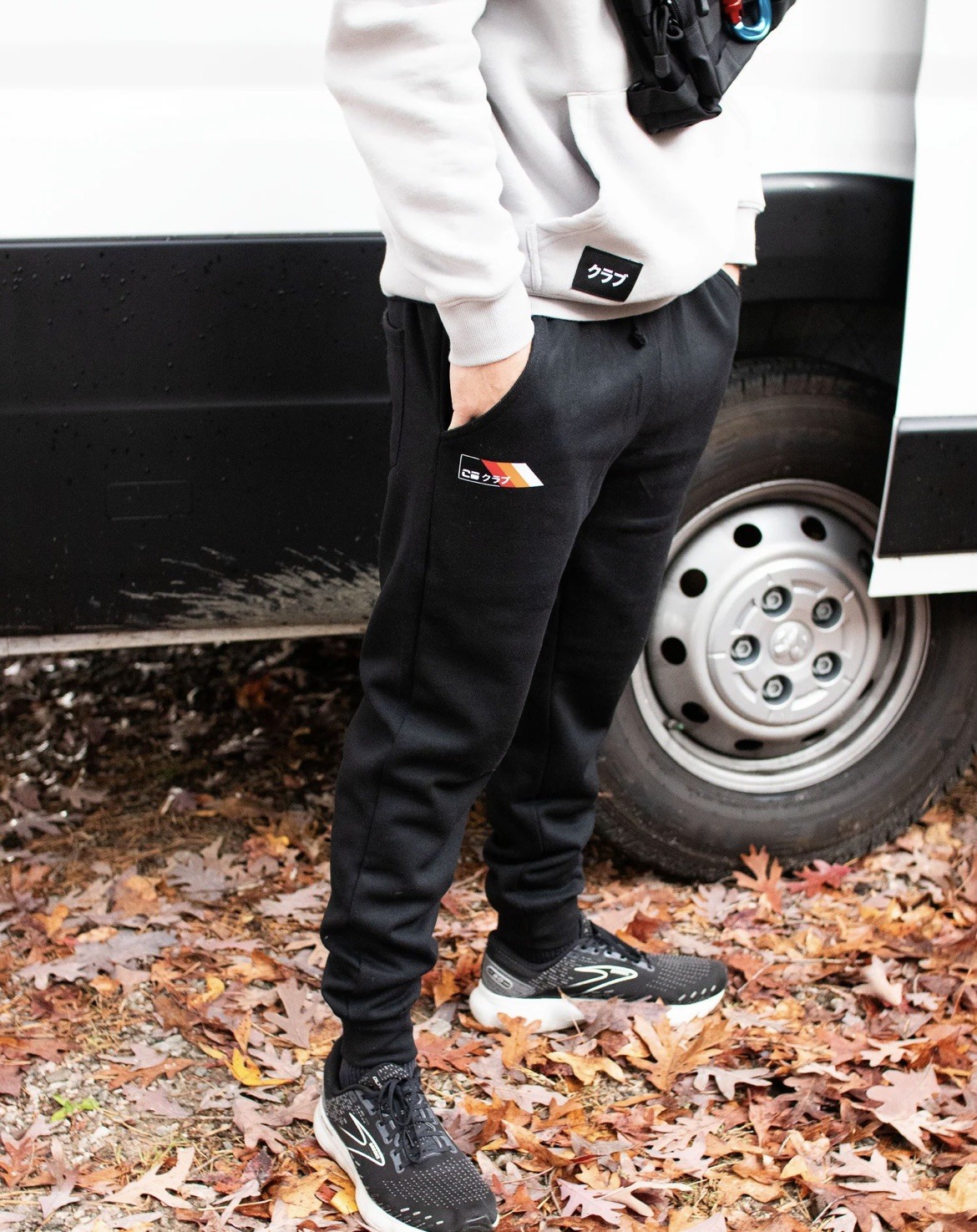 CARDRUGS 400MSG screen printed sweatpants L