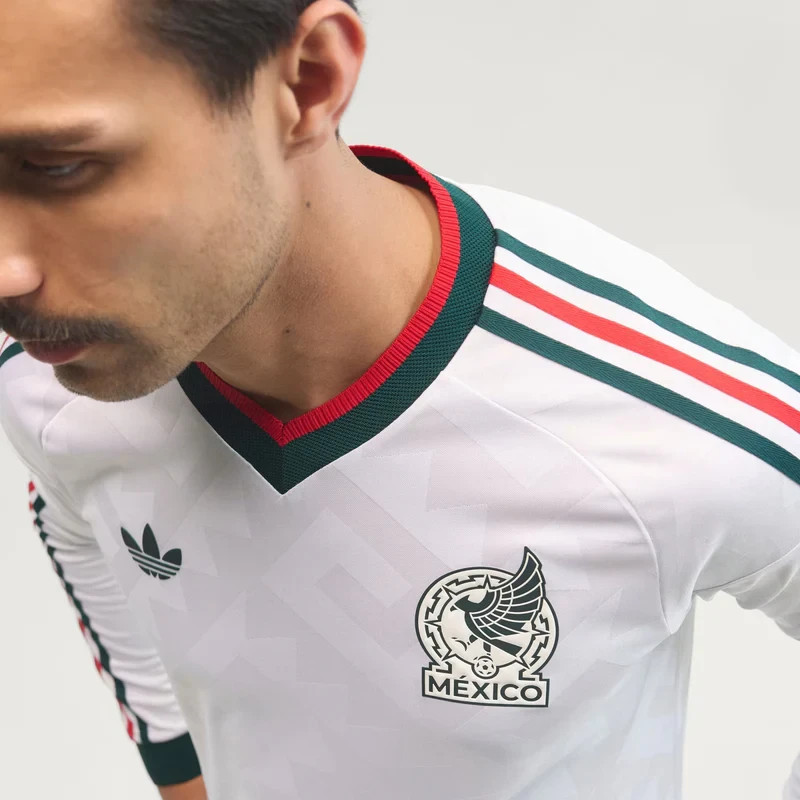 Adidas Mexico 2026 Match Away Men’s Soccer Authentic Long-Sleeve Jersey JZ2769