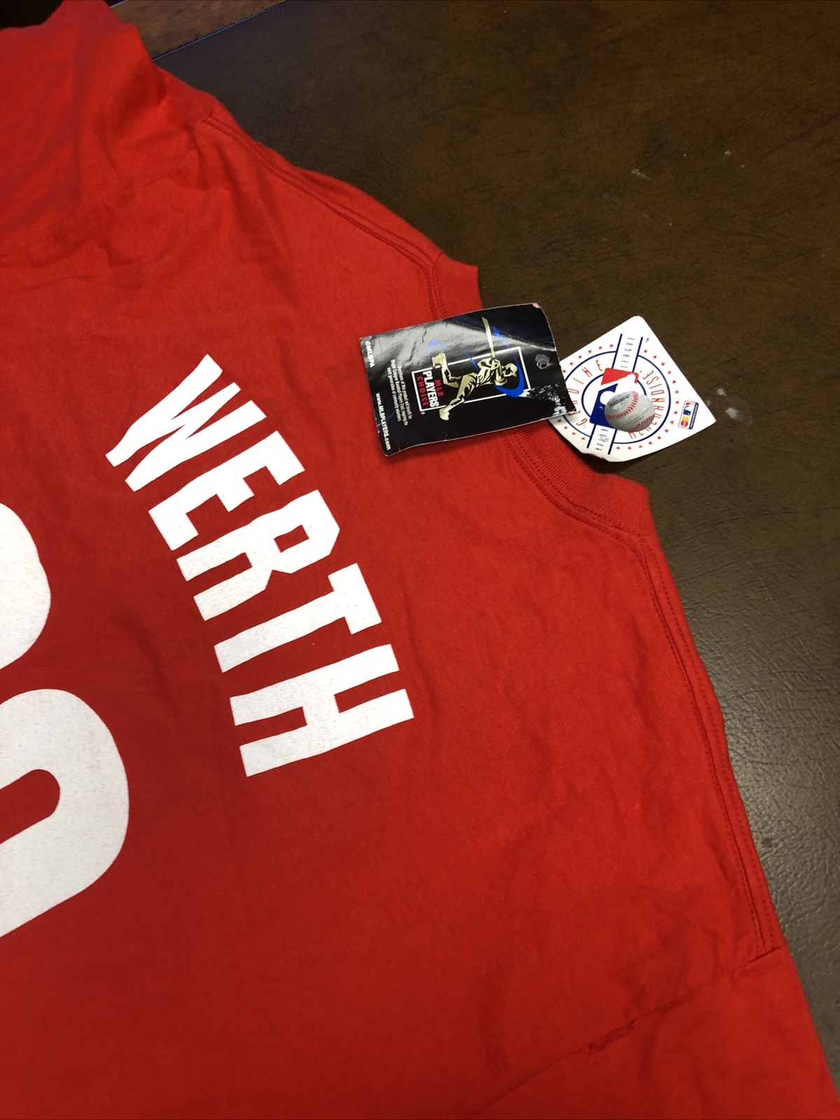 New MLB Genuine Merchandise Jason Werth Phillies Jersey Shirt XL Rare VTG Gift