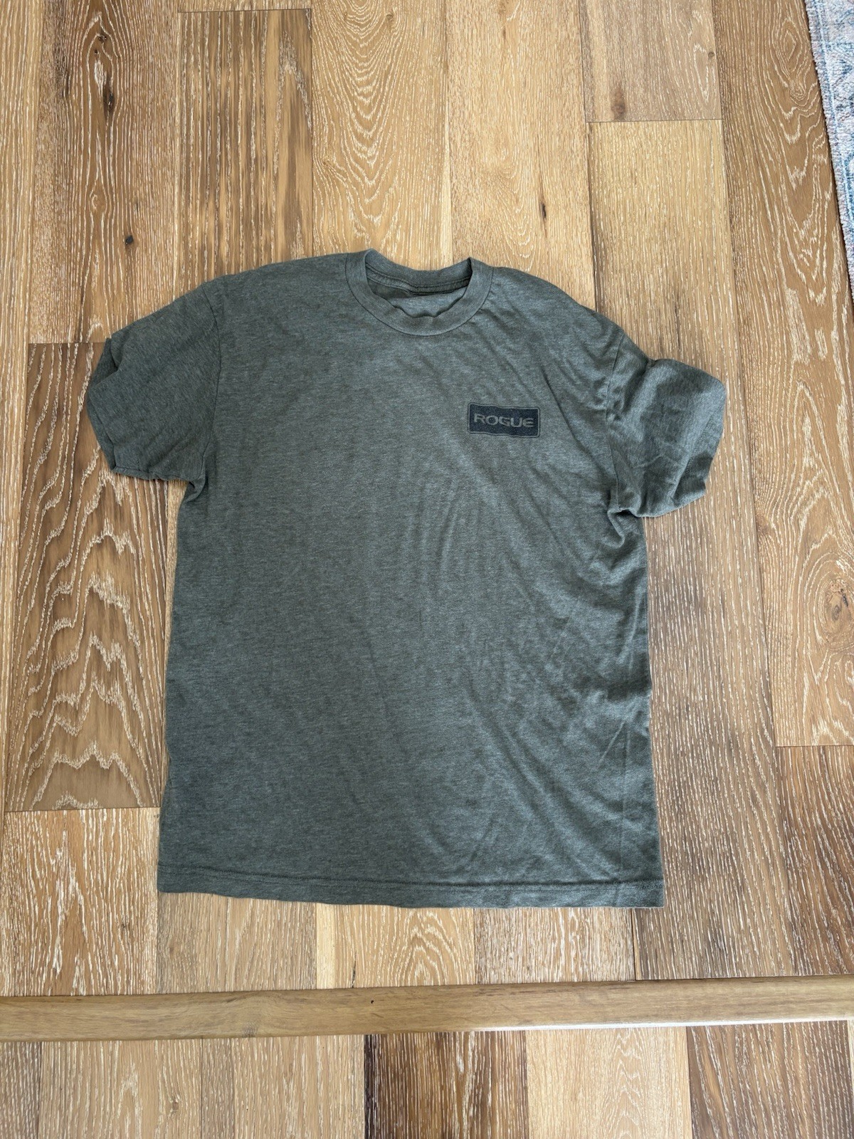 Rogue Fitness Josh Bridges Stache T-Shirt Men M Crossfit Gym Workout