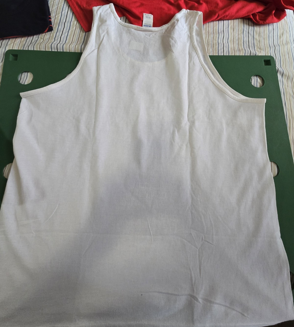 NO SELFIES Custom Tank top! Gildan Men’s 6oz Ultra Cotton Tank Top White XL