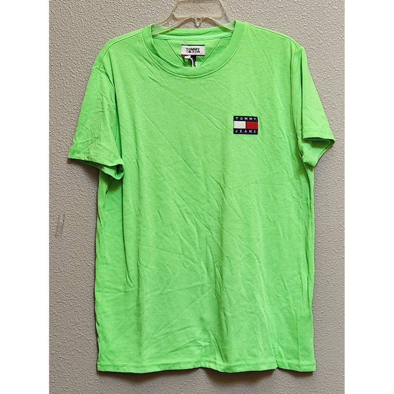 TOMMY HILFIGER Men’s Short Sleeve T-Shirt Green – XL – NEW NWT
