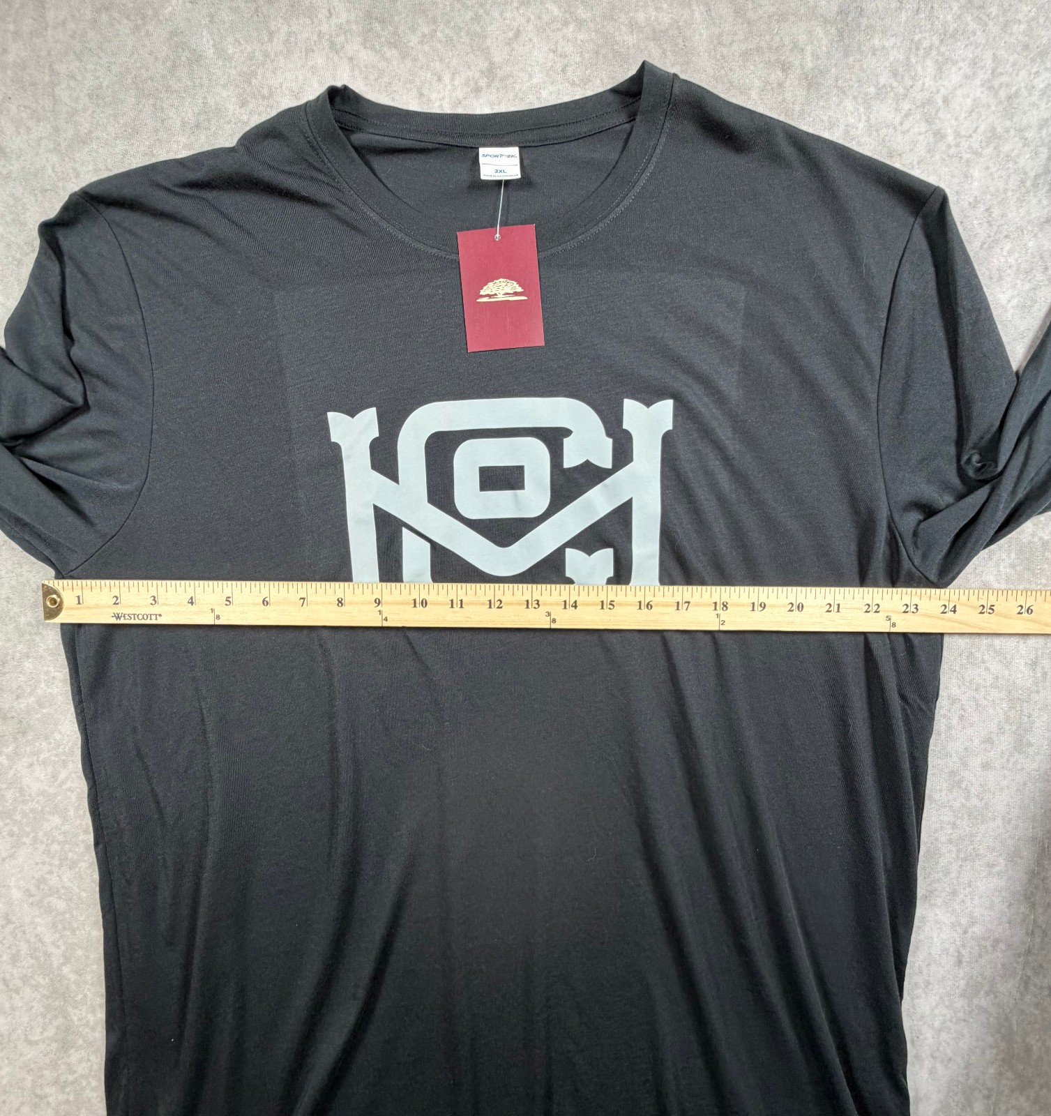 Not A Member Logo Sport-Tek ST450LS Long Sleeve Performance Shirt 2XL NWT