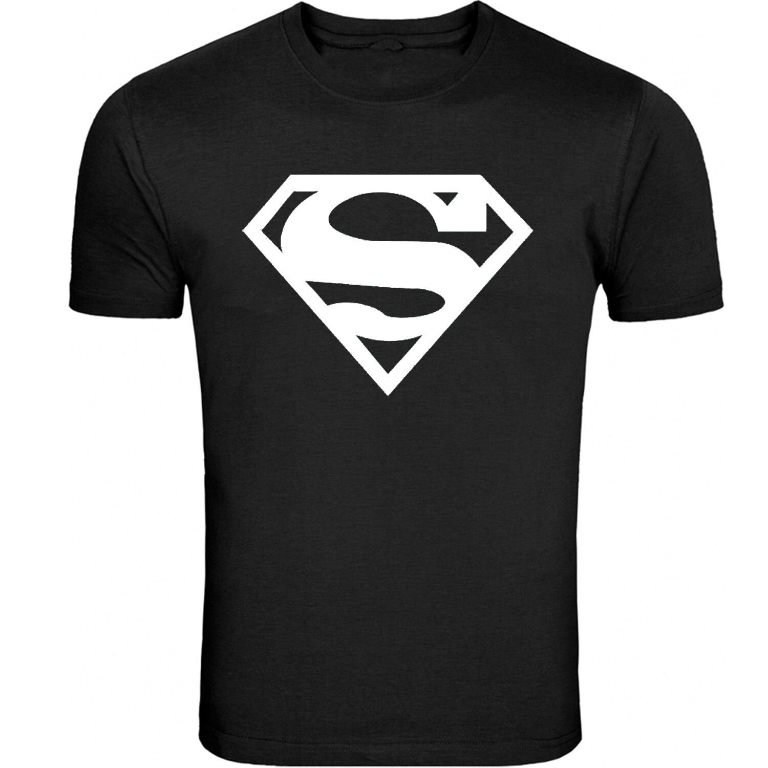 Superman Shirt Unisex T-shirt Tee Black S – 5XL T-Shirt Tee