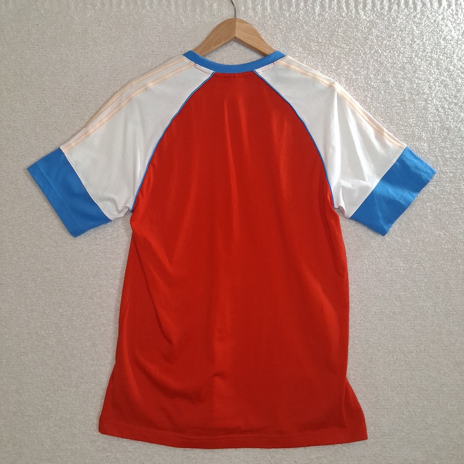 Adidas 100% Cotton T- Shirt Men Sz M Multi Color Casual Sports Outdoors Everday