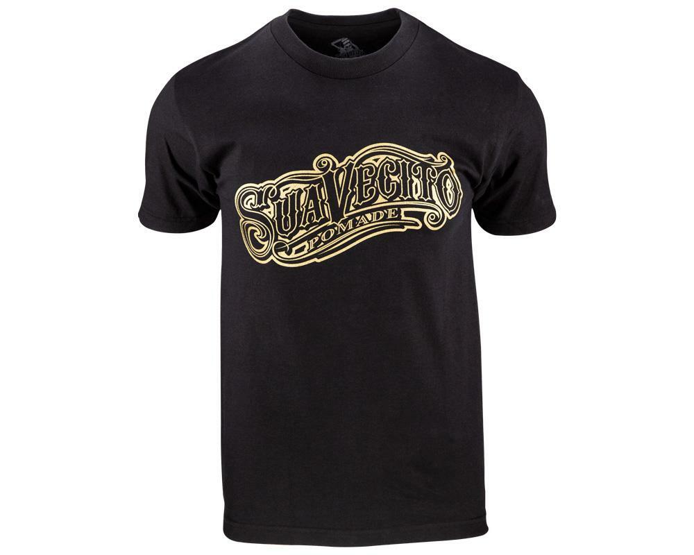 Men’s Suavecito OG Black & Gold Tee Shirt (S, M, L, XL, 2XL, 3XL, 4XL, 5XL)