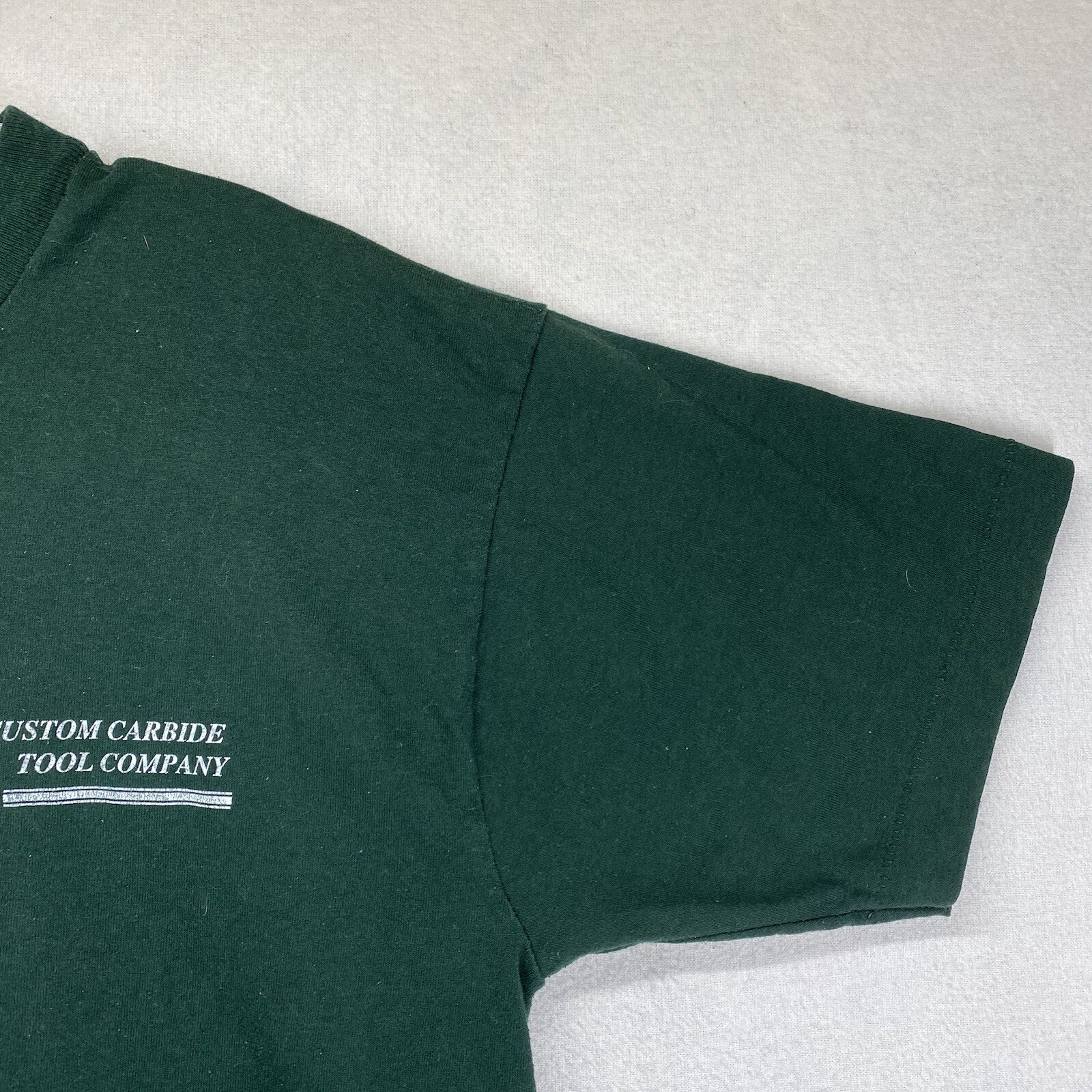Vintage 90s Single Stitch T-Shirt Men’s Medium Custom Carbide Tool Company