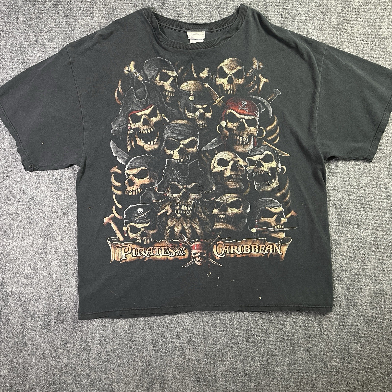 Pirates of the Caribbean Skull Pile T-shirt