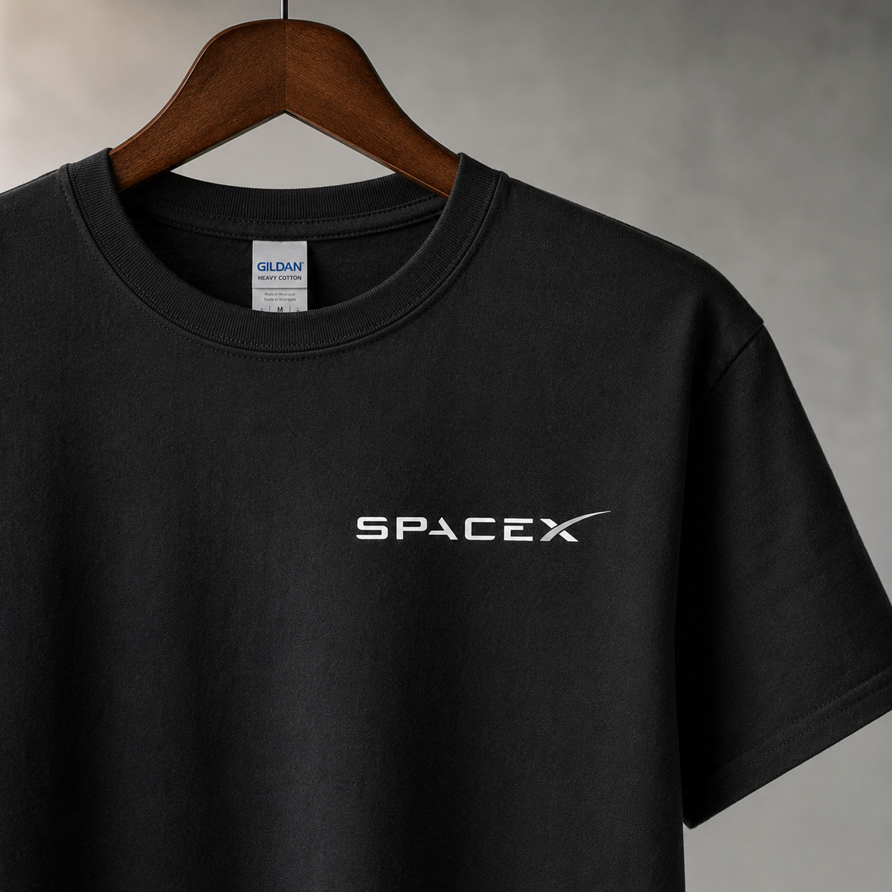 SpaceX Outer Space T-Shirt Men’s Graphic Crew Neck Cotton Tee S-5XL