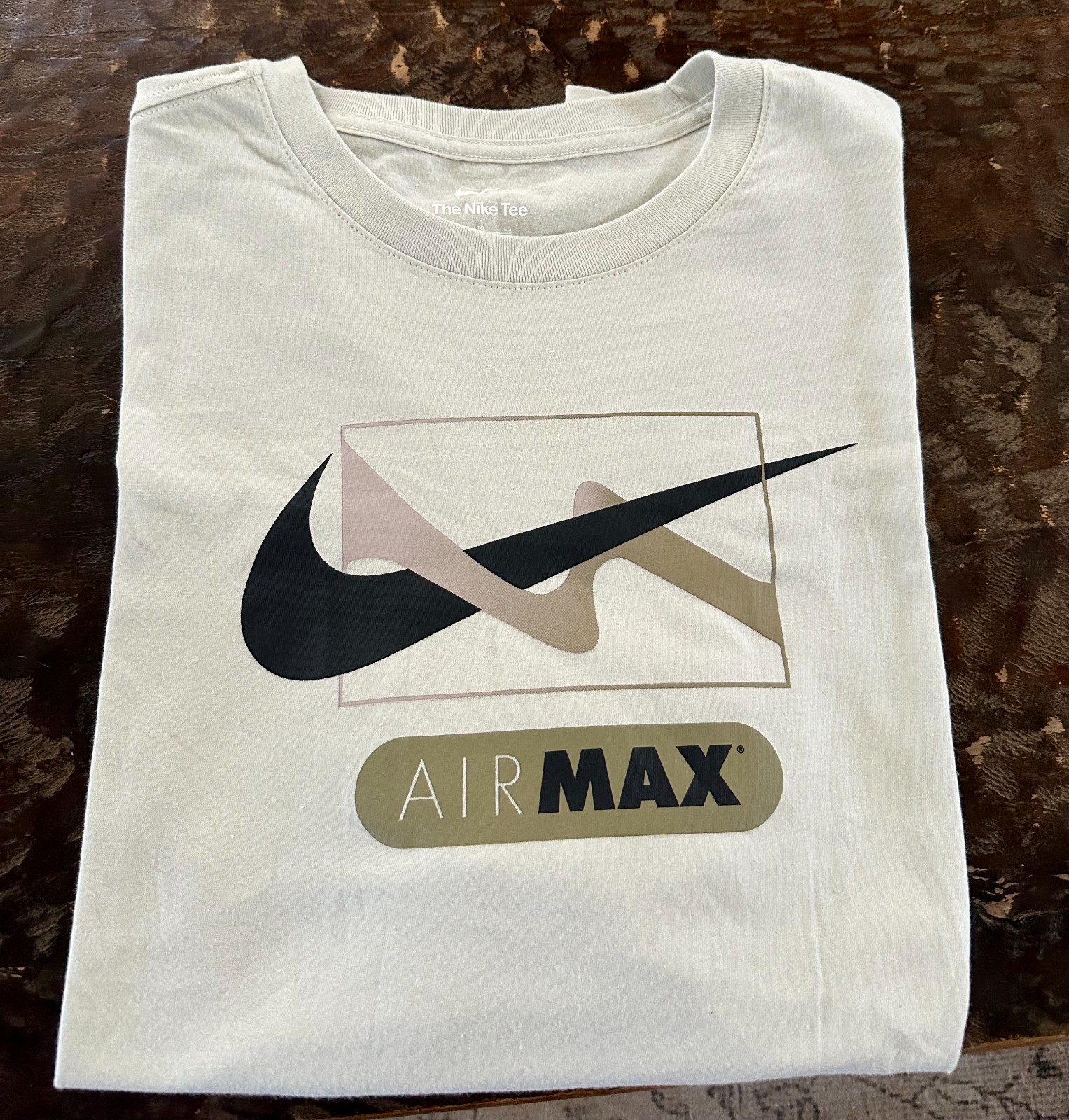 Nike Air Max 90 T Shirt Bone Men’s Size XL NWT