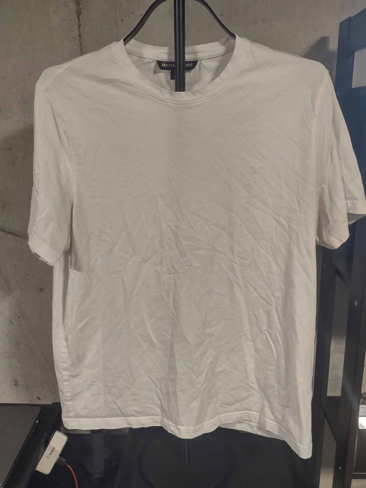 Michael Kors – Men’s SS Tee – White – Size Large