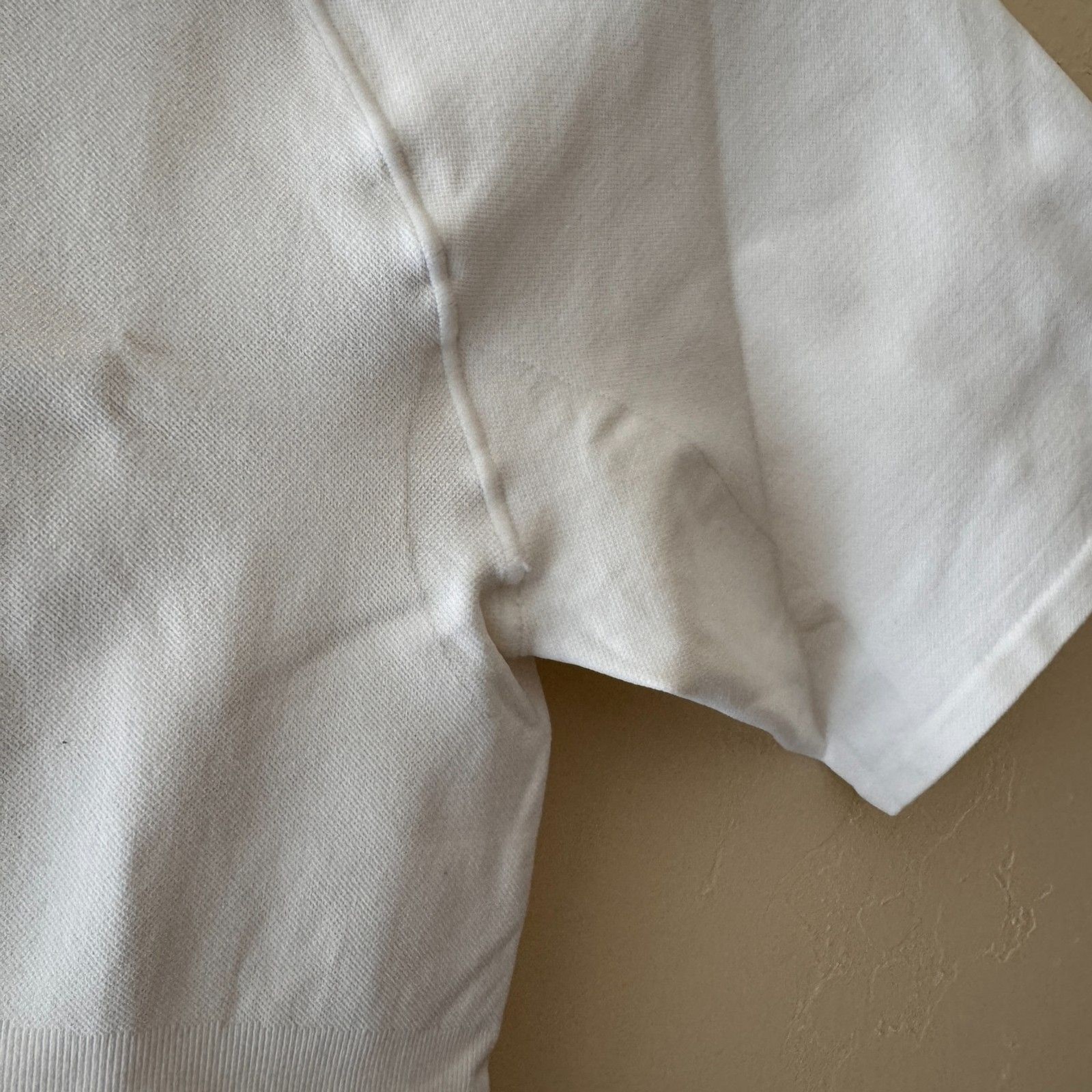 SPANX Men’s Zoned Performance White Crew Neck Under Shirt size XL (46-48) NWOT