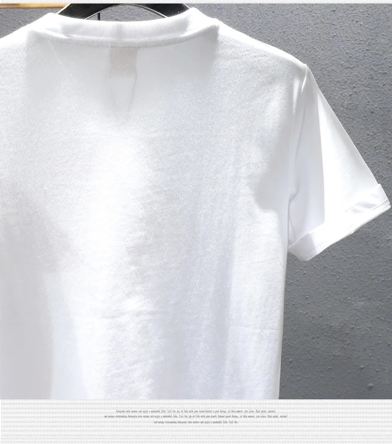 Men’s Luxury Golden Dragon Embroidery T-Shirt Casual Fashion Slim Fit Tee Top