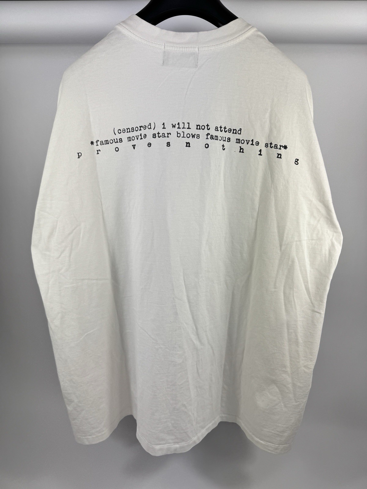 Enfants Riches Deprimes – Logo Print Oversized T-Shirt Size: XL