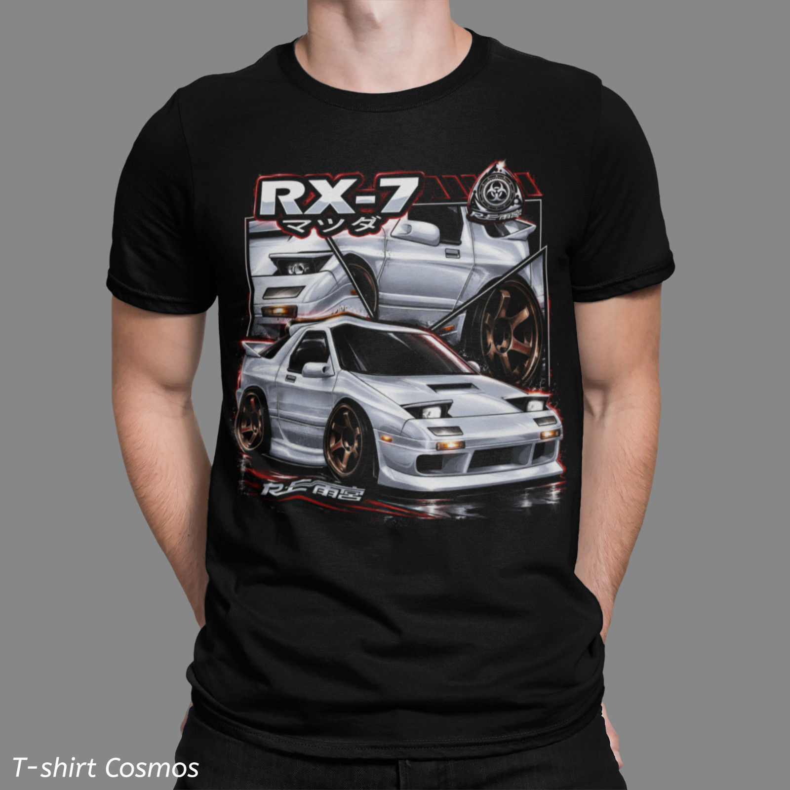 JDM Retro RX7 T-shirt Fast & Furios Street Racing Drifting style