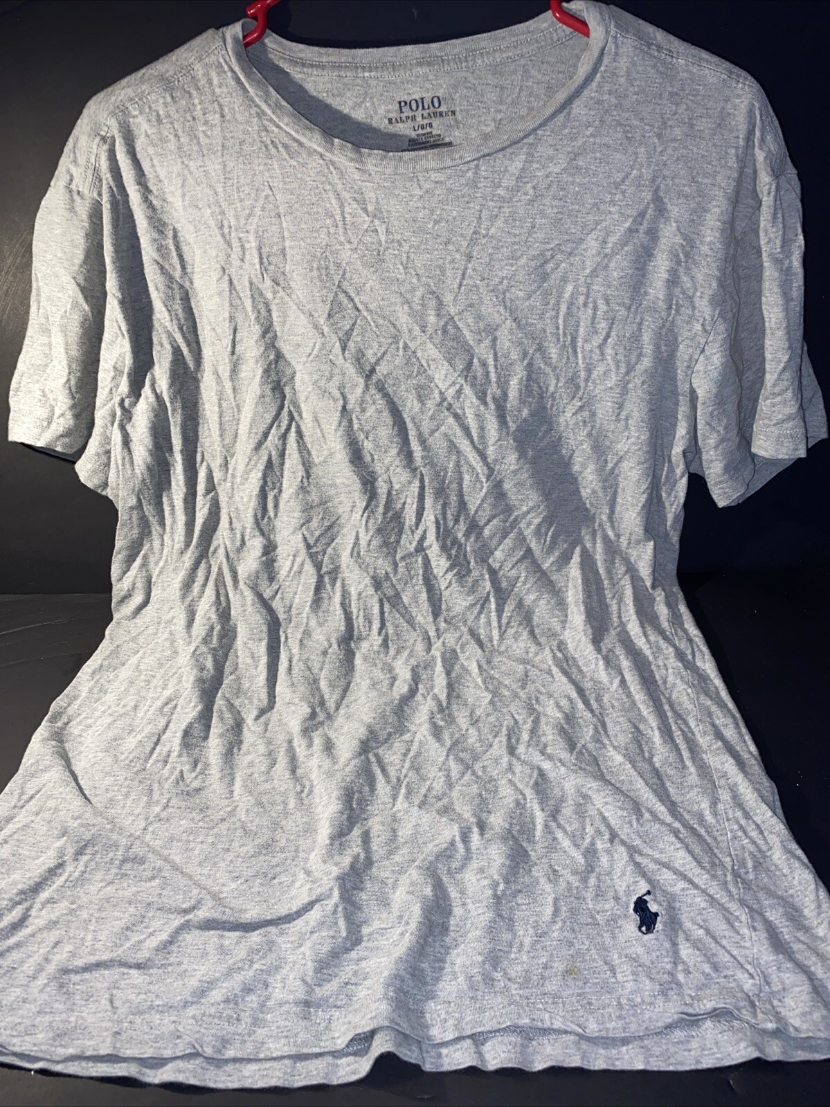 Polo Ralph Lauren Men TShirts Classic Slim Fit Crew Neck Cotton Sz L Lot Of 4