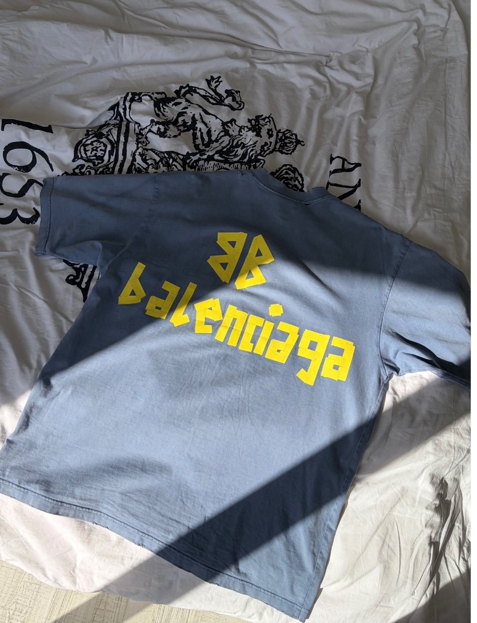 Balenciaga Tape Type Logo T- Shirt