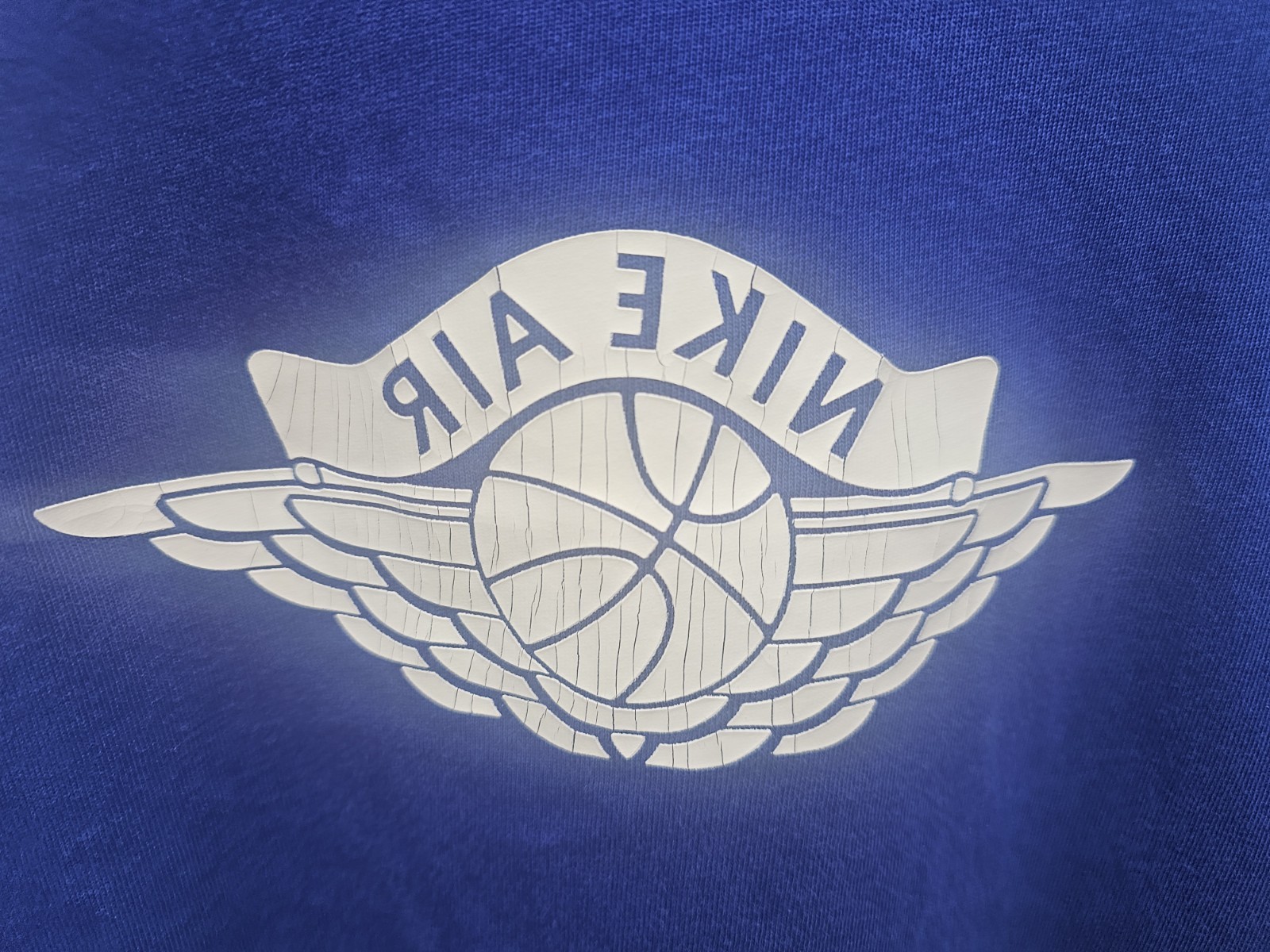 Men’s Size 3XL Nike Jordan Rare Air Distressed Shirt Deep Royal Blue IB3130-485