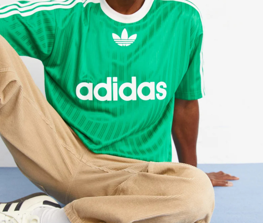 NEW MENS ADIDAS ORIGINALS TREFOIL POLY TEE SHIRT ~SIZE XL #IM9457 RARE!