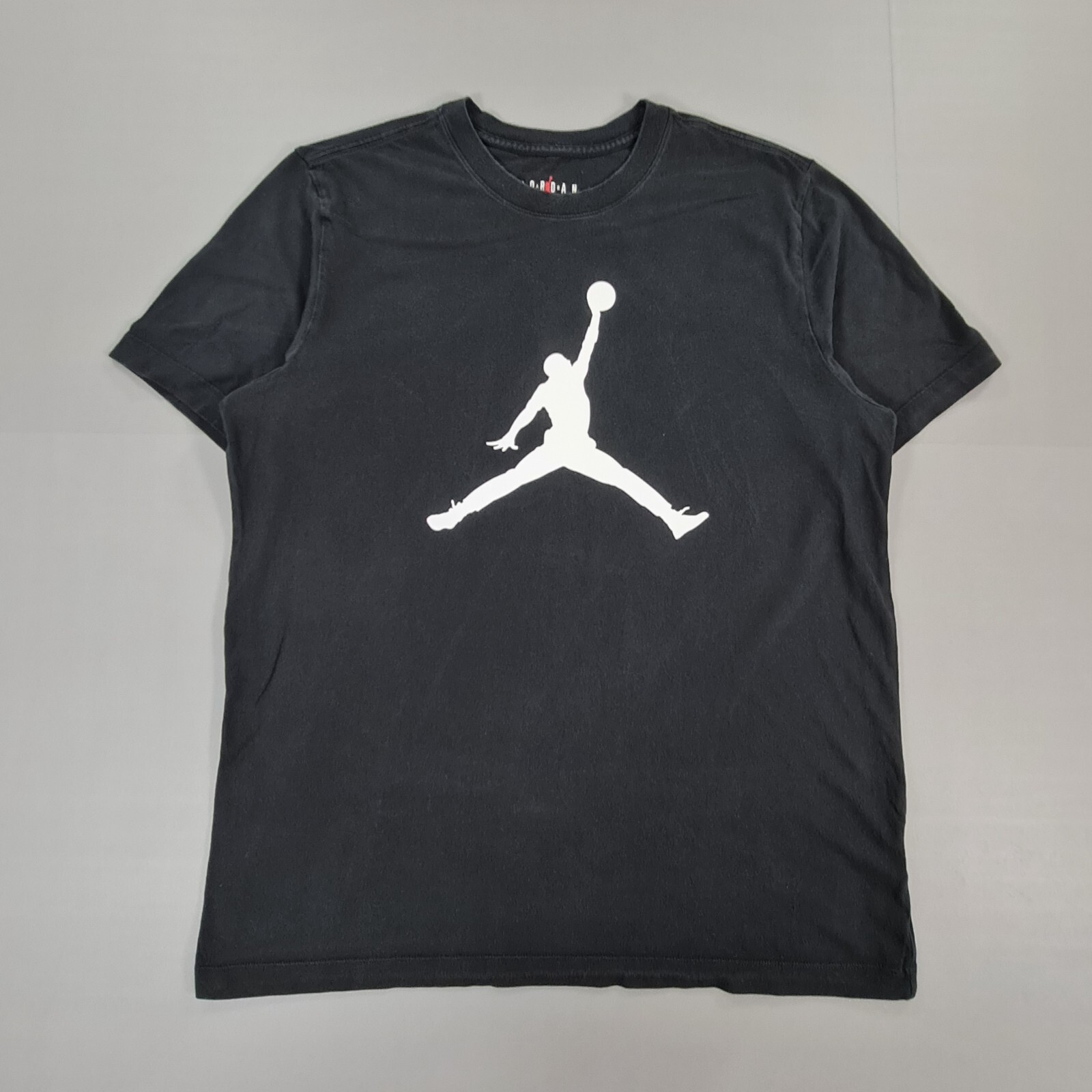 Jordan Mens T Shirt Black Large Jumpman Logo Short Sleeves Cotton CJ0921 011