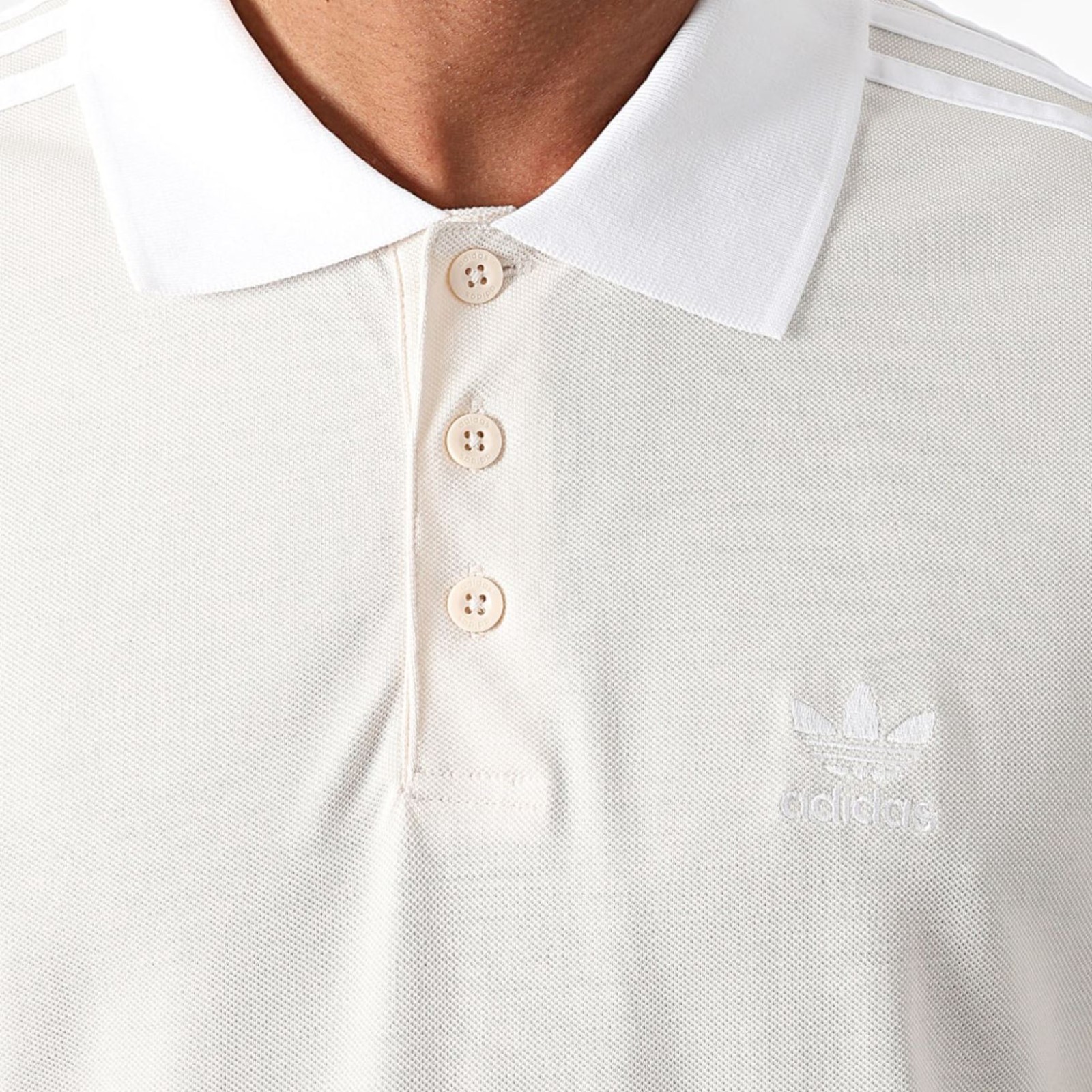 NEW MEN’S ADIDAS ORIGINALS 3 STRIPES TREFOIL POLO SHIRT ~SIZE XL #IZ3070