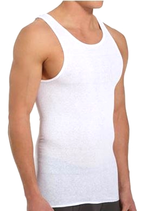 Mens 3 Pack Knocker White A-SHIRTS Small Medium Large XL 2XL 3XL