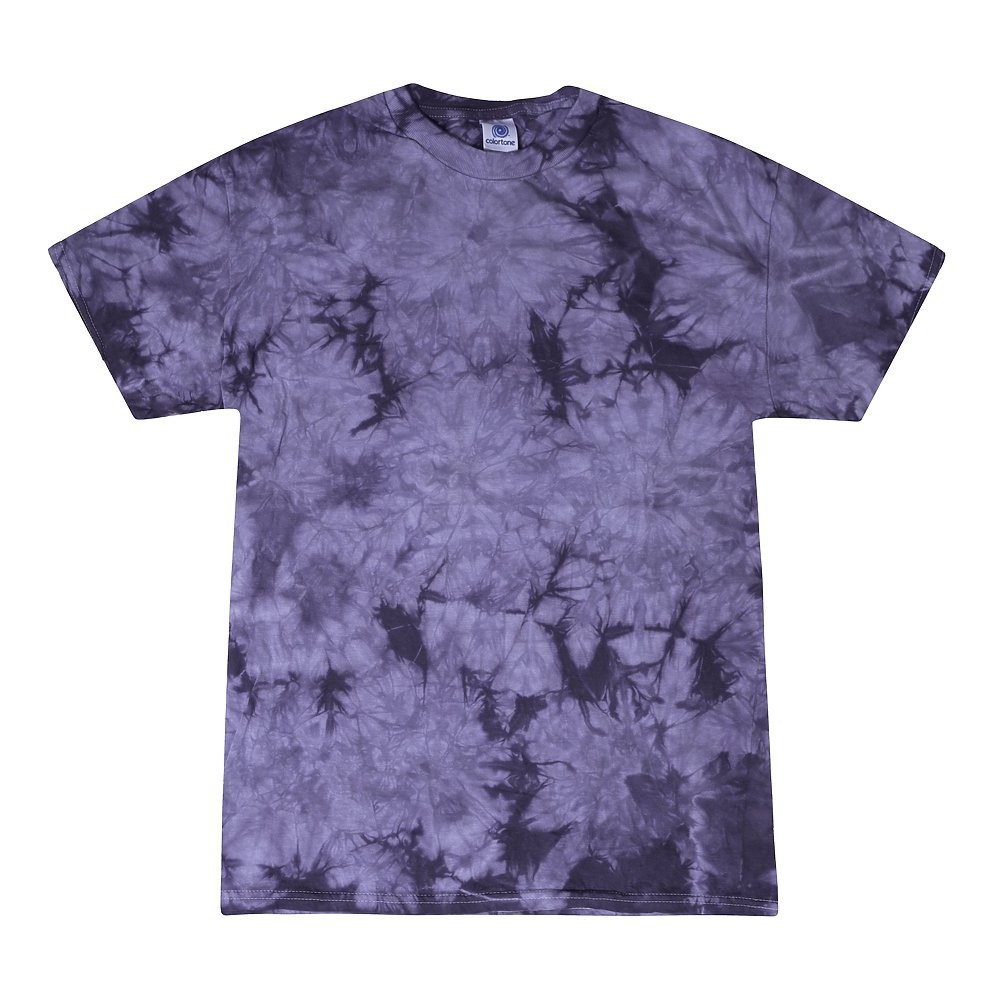 Multi-Color Tie Dye T-Shirts Kids & Adult 100% Pre-Shrunk Cotton Colortone
