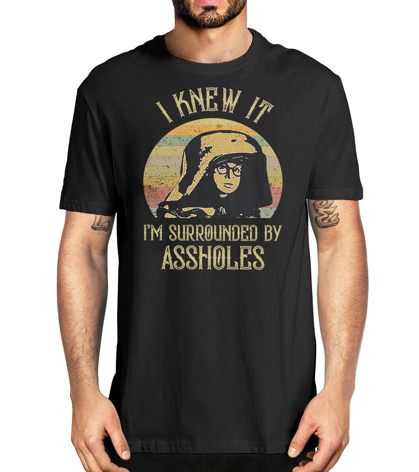 Lord Dark Helmet Spaceballs I Knew It I’m Surrounded By Asshols T-shirt