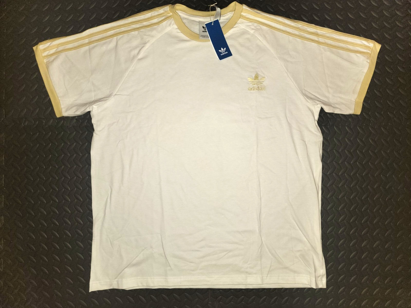 NEW MENS ADIDAS ORIGINALS CALIFORNIA 3 STRIPES SHIRT ~SIZE XL #KA5601 RARE!
