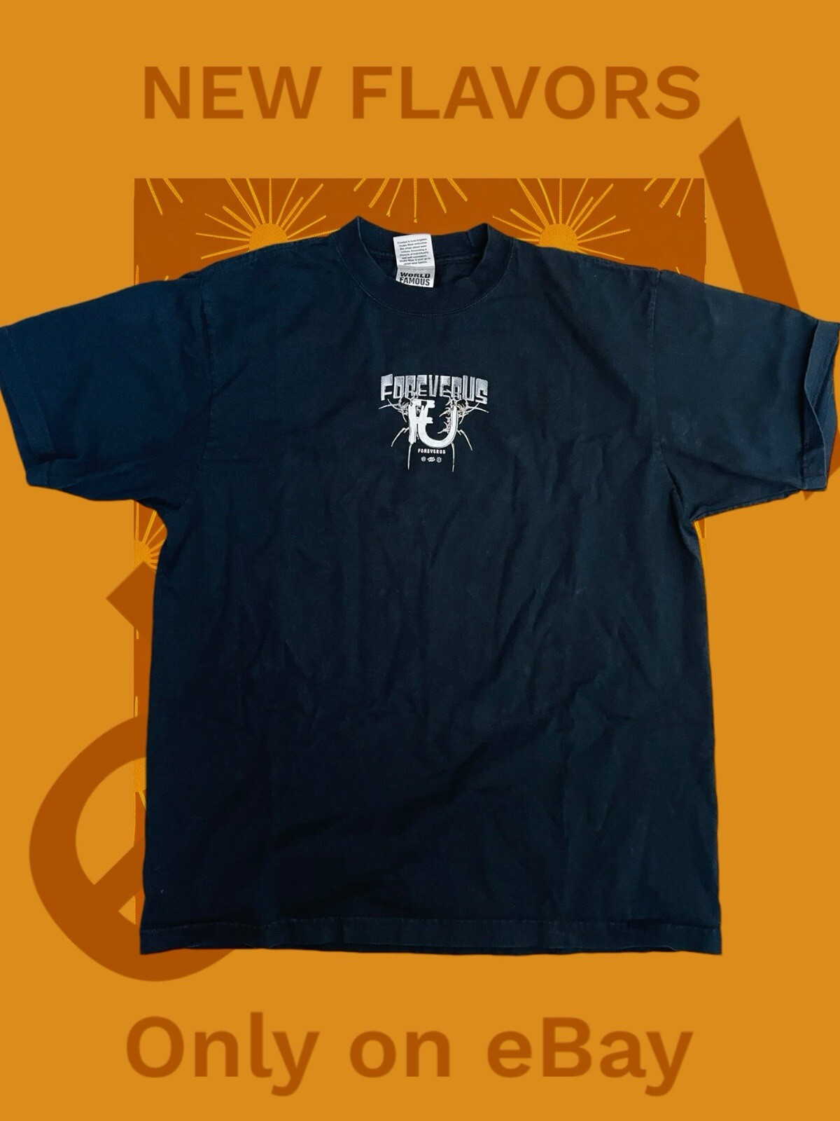 Shaka Wear ‘max Heavy’ Black World Famous T Shirt L Foreverus