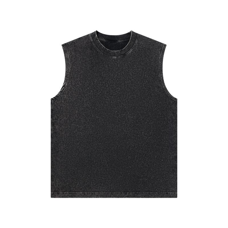 Mens Sleeveless Muscle Cotton Blank Tank Top T Shirt Gym Summer Tank