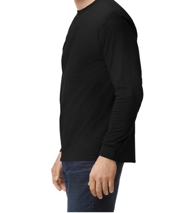 Gildan G540 Men’s Heavy Cotton Preshrunk Tshirt Long Sleeve Crew Neck T-Shirt