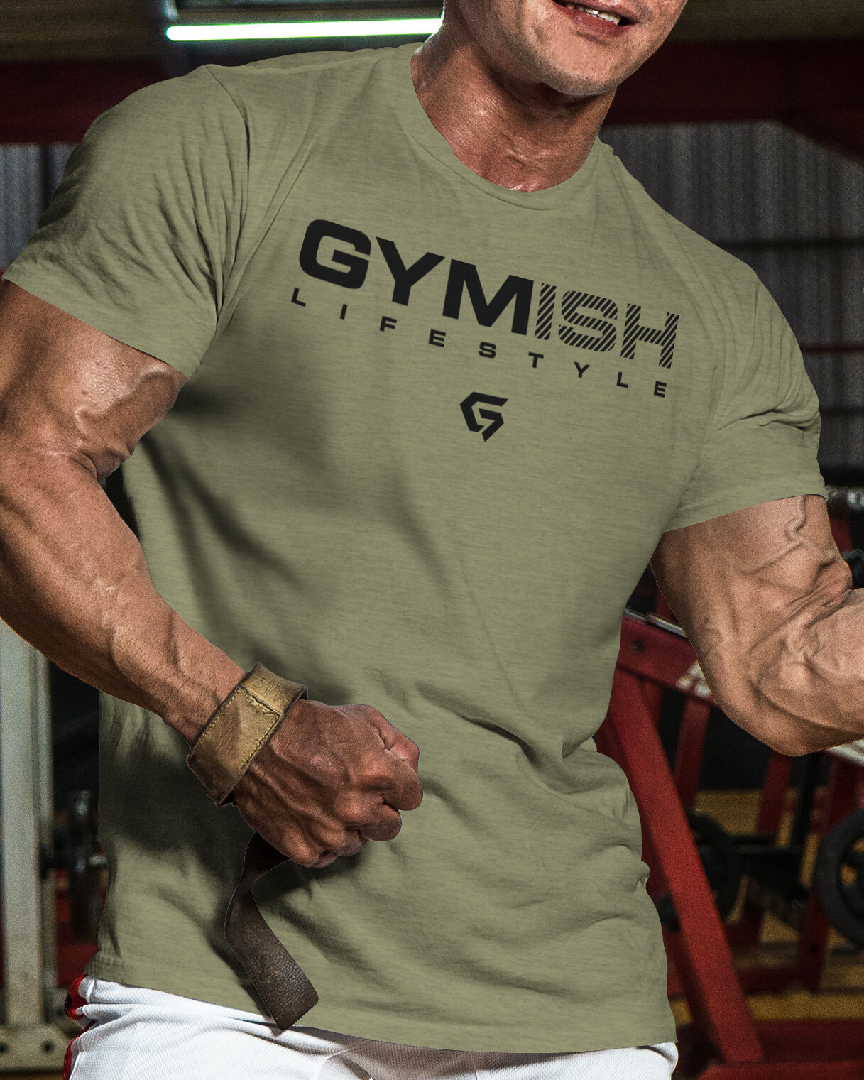 043. Spotter Funny Workout Gym T-Shirt for Men