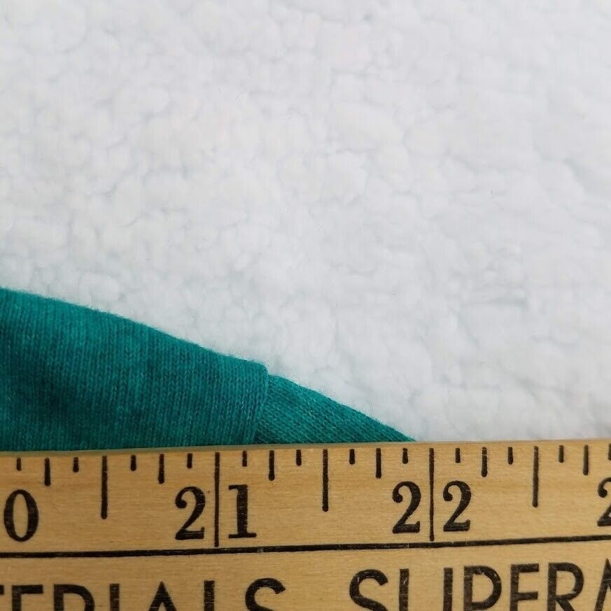 Daytona Beach Florida Shirt Large Green Blue Gold Foil Vintage 80s Single Stitch
