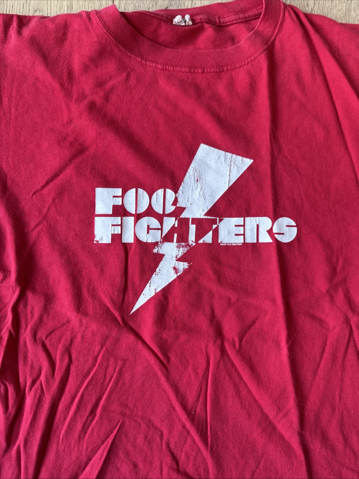 Foo Fighters – Red Shirt – No Tag