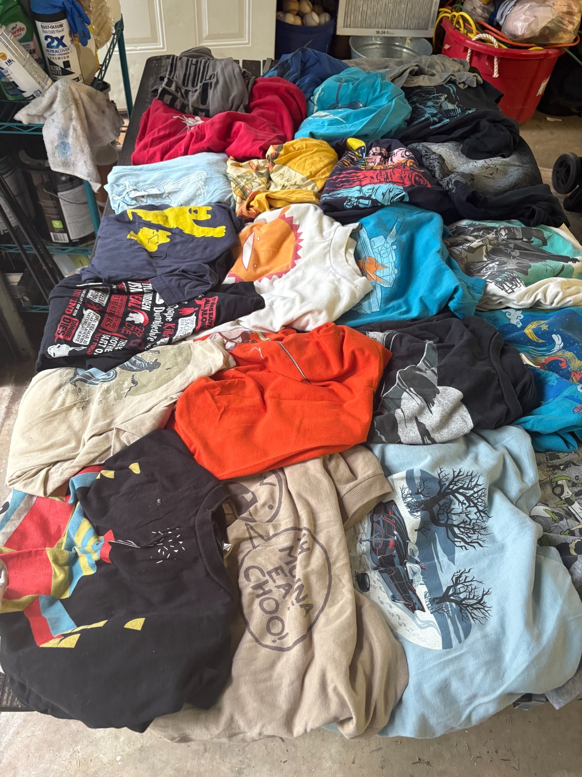 Lot Of 20Threadless T-Shirts Men size L, Threadless See Pics! PacMan Free Ship!