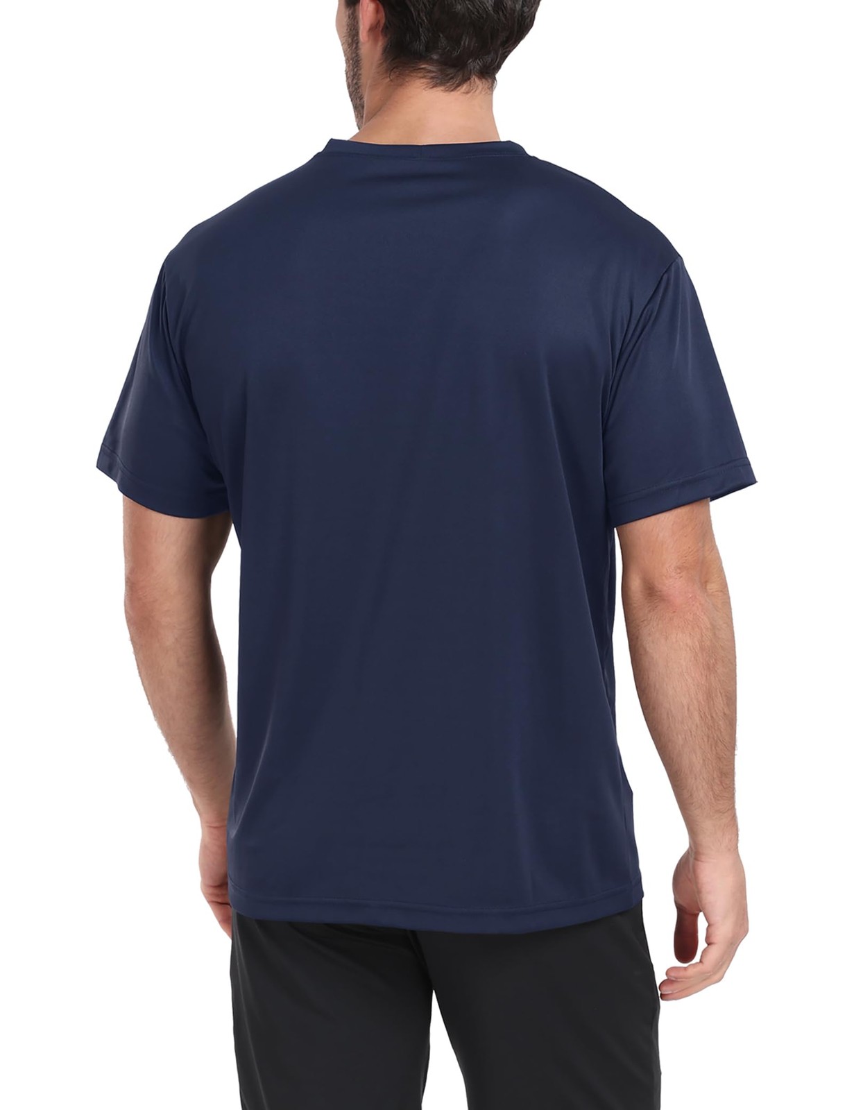 5 Pack Workout Shirts for Men Athletic Running Gym Quick Dry Short Sleeve Per…