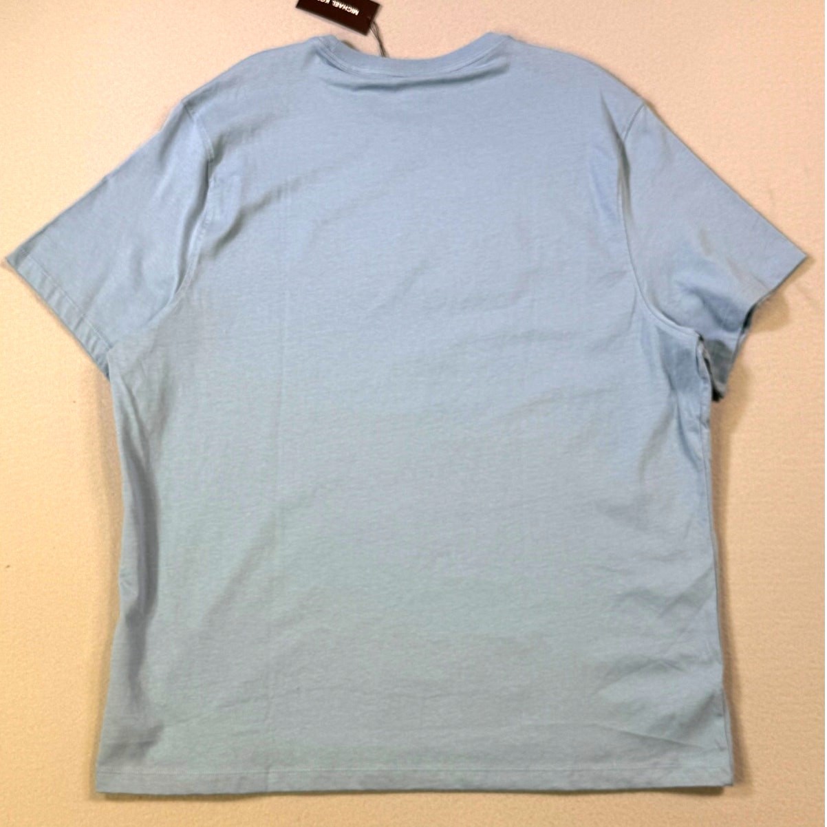 Michael Kors Men’s Flagship Short Sleeve Crewneck T-Shirt Chambray 2XL $60
