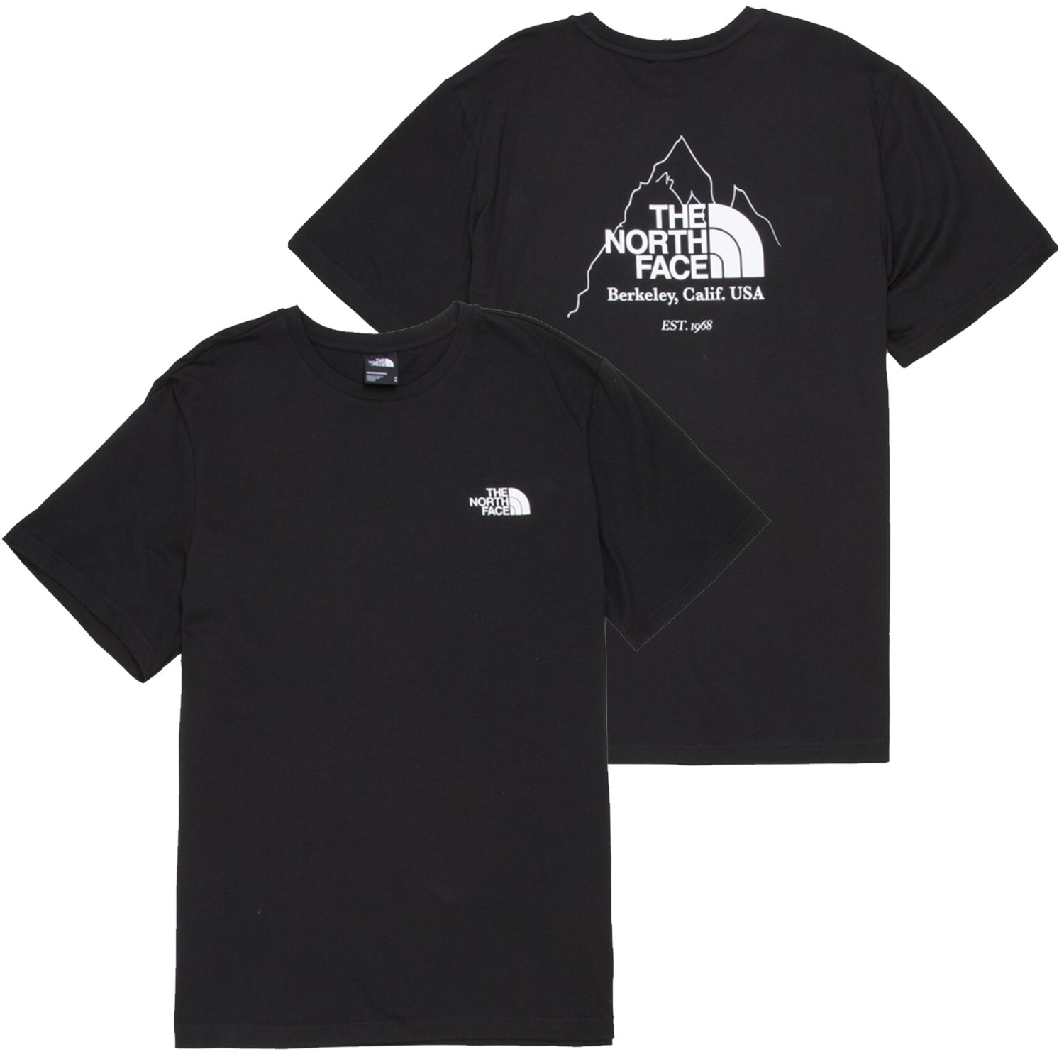 The North Face Mens – Biner Graphic 4 S/S Tee T-shirt – TNF Black