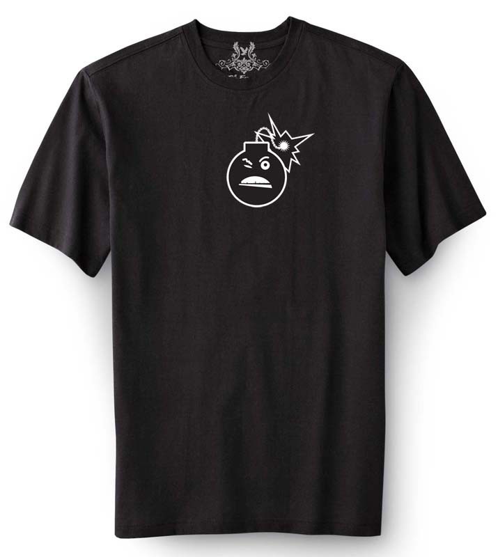 NW MEN’S PRINTED ANGRY BOMB FUNNY HIPSTER COTTON T-SHIRT S M L XL 2XL 3XL 4XL
