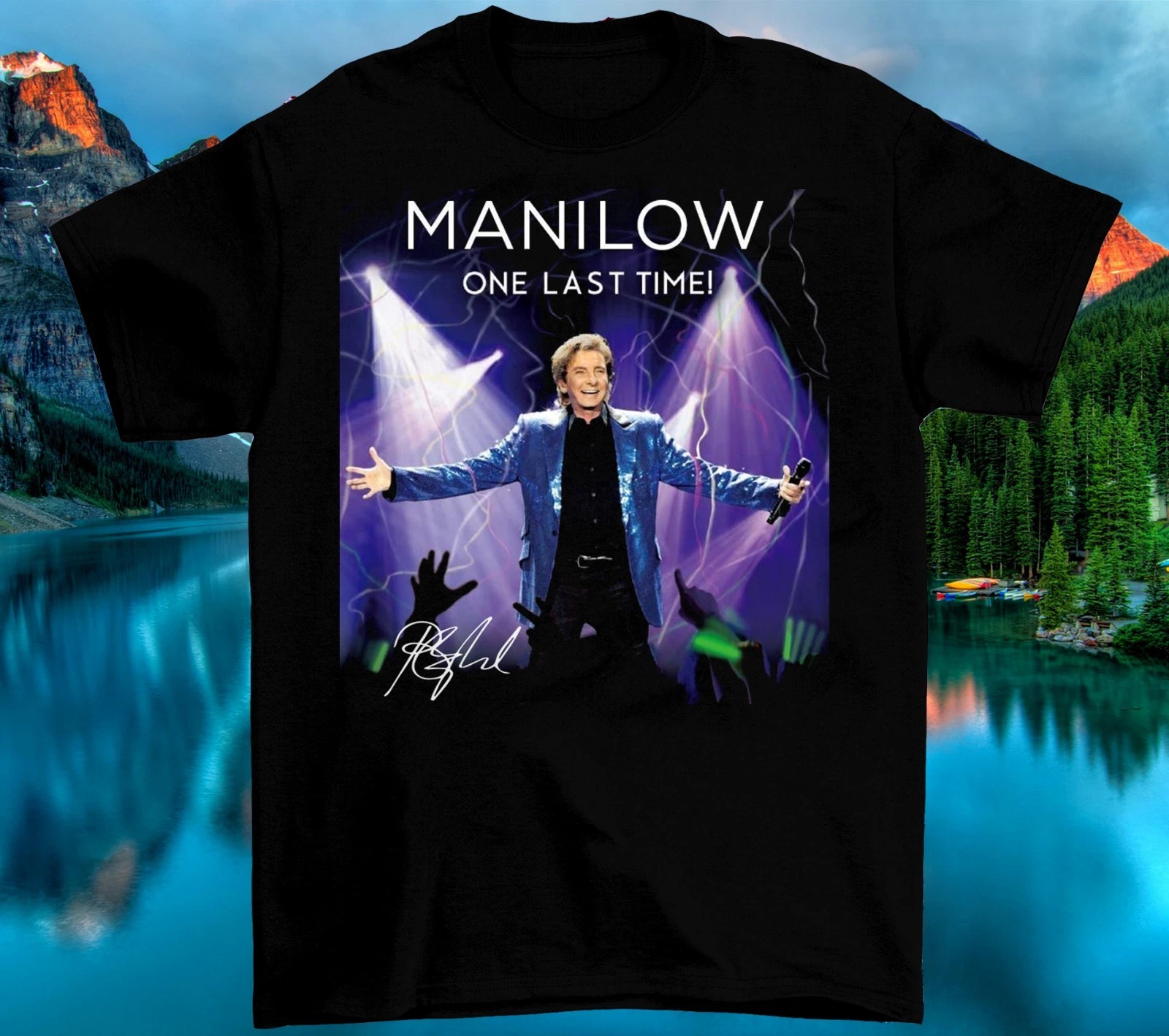 Barry Manilow One Last Time 2025 Unisex All Size Shirt AE266