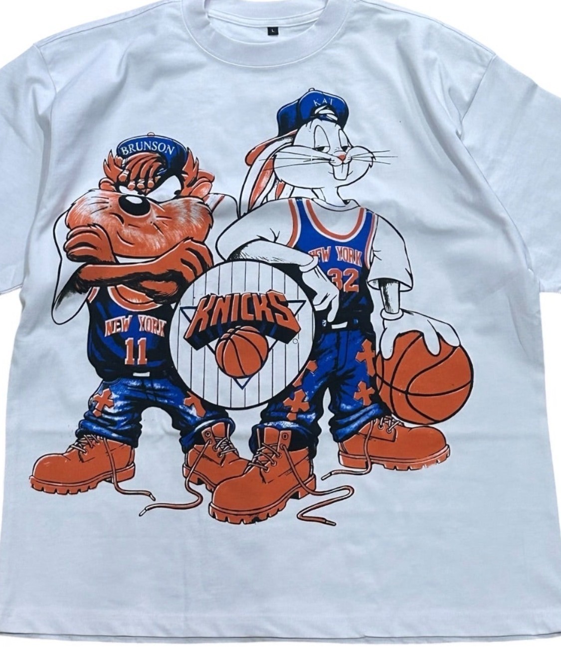 Custom Looney tunes New York Basketball knicks shirt !