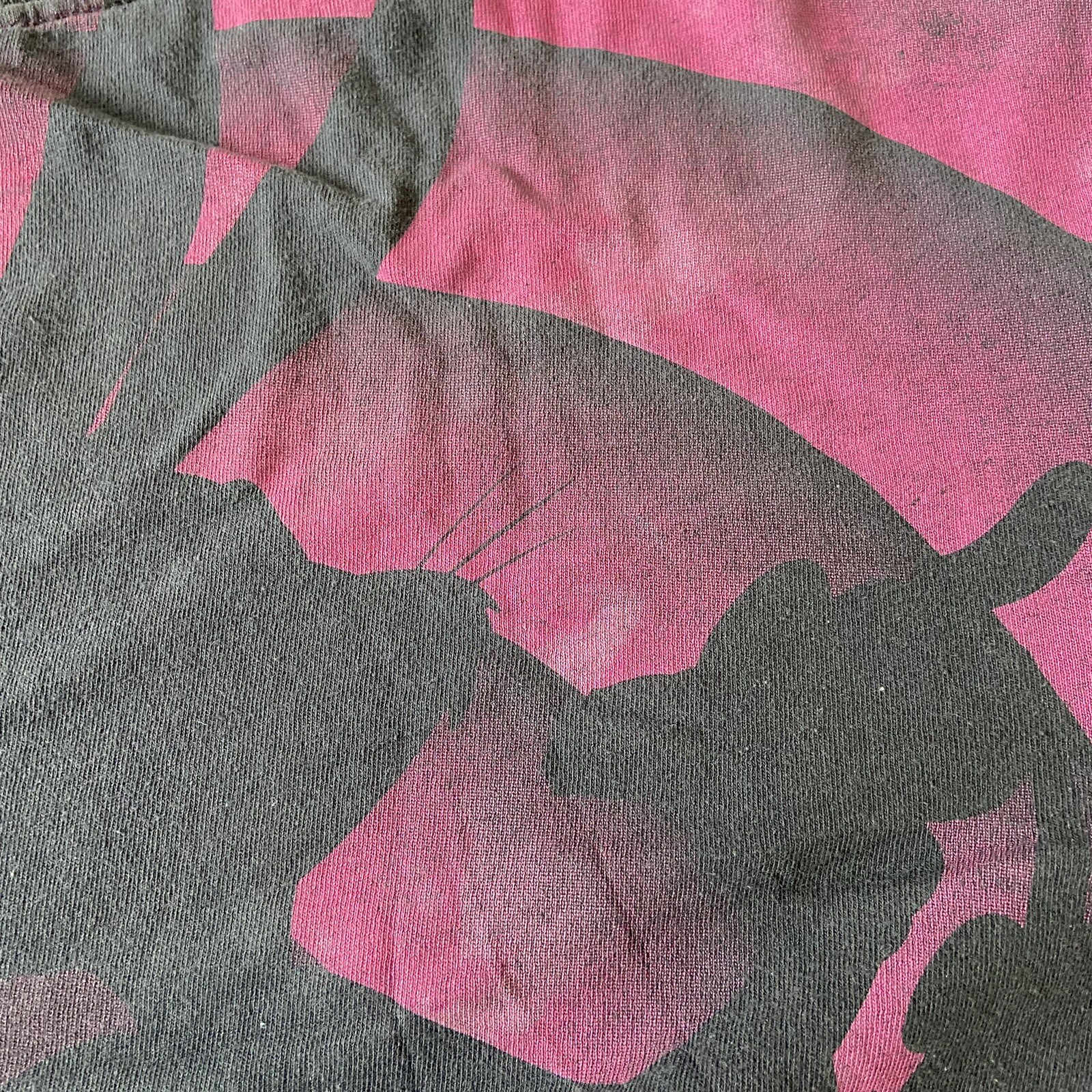Vintage 1992 Wild Oats Bugs Bunny Shadow T-Shirt Mens XL Looney Tunes AOP Tee