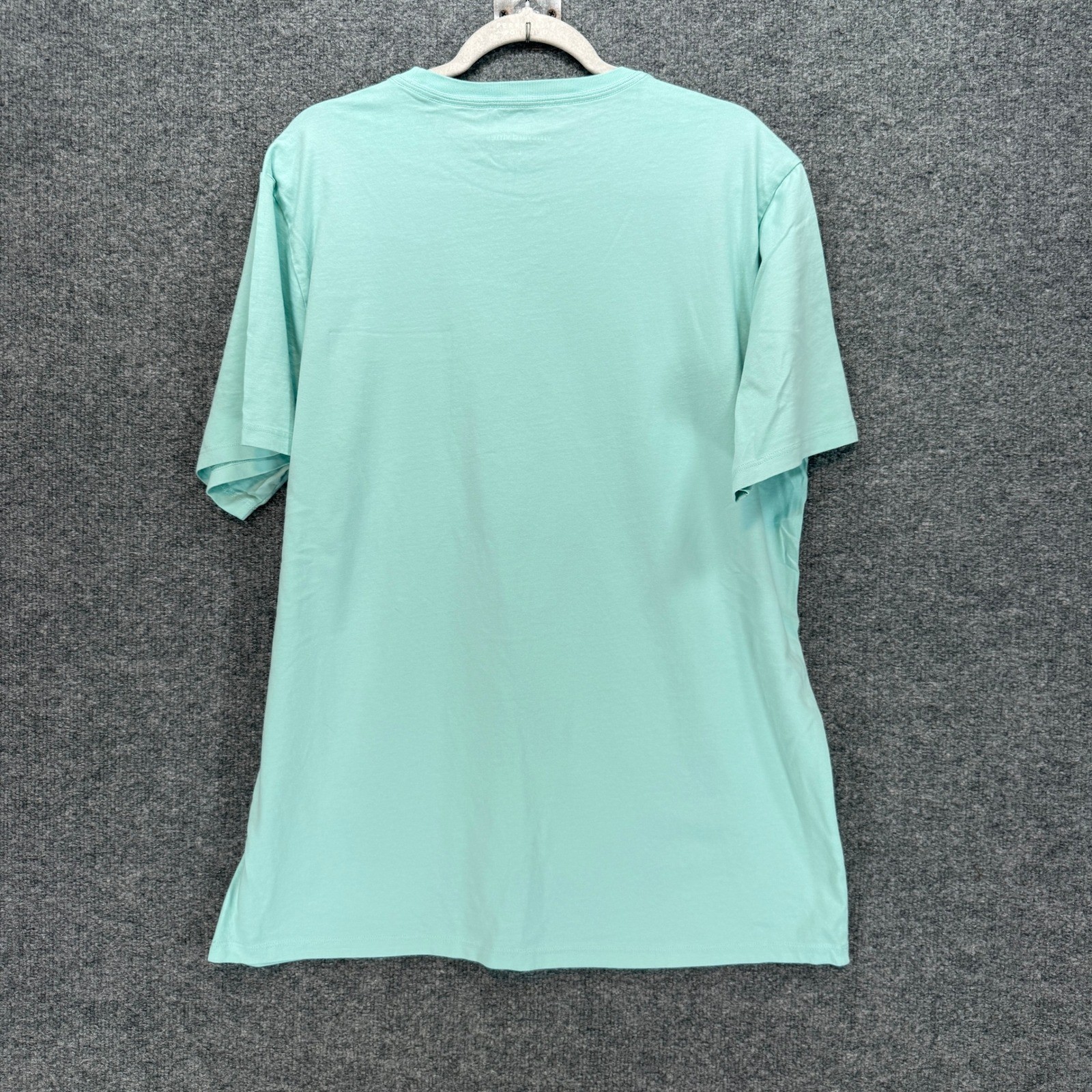Vineyard Vines Tshirt Mens Large Mangrove Mint Pocket Cotton Short Sleeve NEW