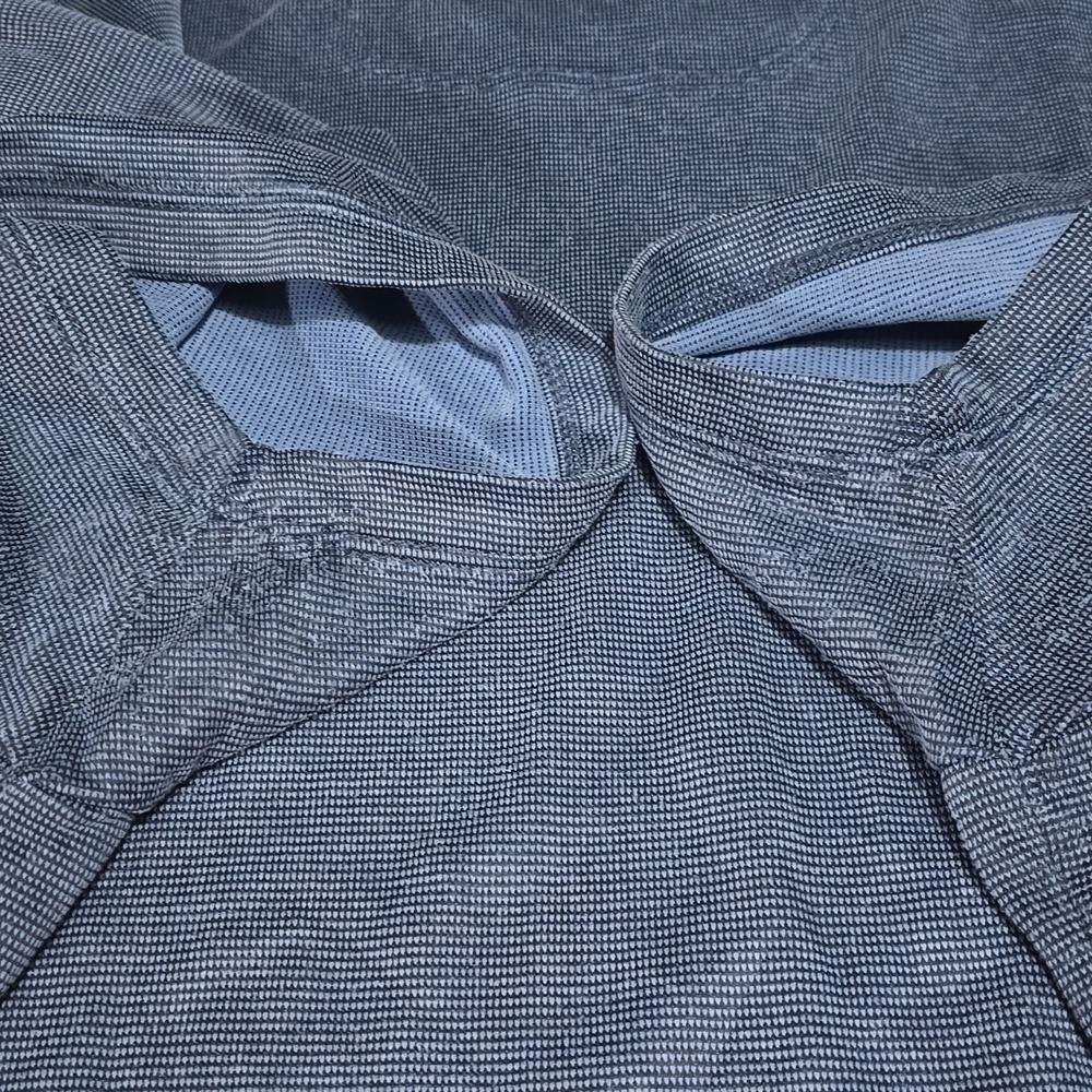 Tommy Bahama Men’s Outdoor Performance Tencel Modal Polyester S/s Shirt Blue XL